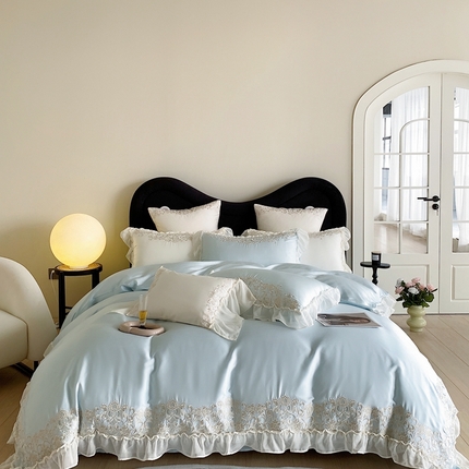 91家纺网 家纺一手货源 找家纺 （总）馨蕊家居  2023新款天丝温莎夫人四件套