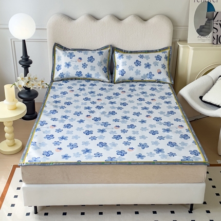 91家纺网 家纺一手货源 找家纺 （总）宅部落 2023新款600D数码印花冰丝席