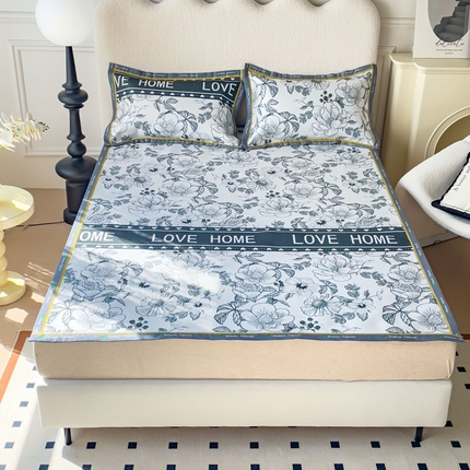 91家纺网 家纺一手货源 找家纺 （总）宅部落 2023新款600D数码印花冰丝席