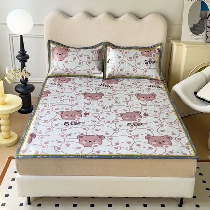 91家纺网 家纺一手货源 找家纺 （总）宅部落 2023新款600D数码印花冰丝席