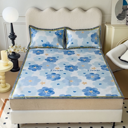 91家纺网 家纺一手货源 找家纺 （总）宅部落 2023新款600D数码印花冰丝席