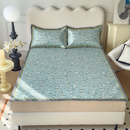 91家纺网 家纺一手货源 找家纺 （总）宅部落 2023新款600D数码印花冰丝席