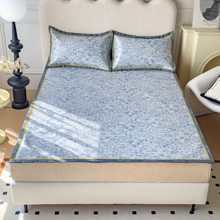 91家纺网 家纺一手货源 找家纺 （总）宅部落 2023新款600D数码印花冰丝席