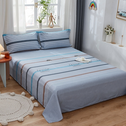 91家纺网 家纺一手货源 找家纺 （总）恩泽家纺 2023新款全棉喷气12868单品床单