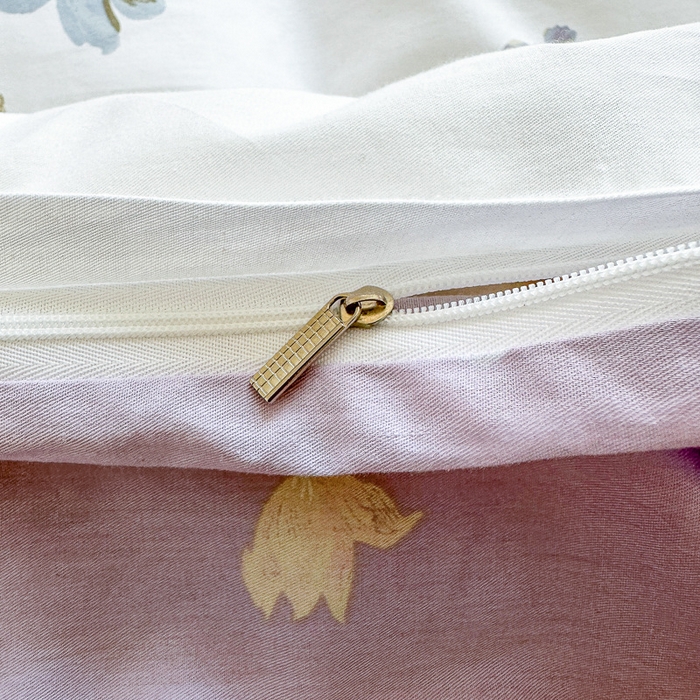 91家纺网 家纺一手货源 找家纺 清雅福 2023新款全棉小清新四件套 花开似锦