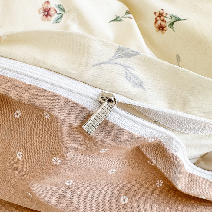 91家纺网 家纺一手货源 找家纺 清雅福 2023新款全棉小清新四件套 小美好