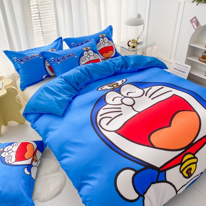 91家纺网 家纺一手货源 找家纺 卡通被套单件被罩男女儿童学生宿舍单人被单男孩卡幼儿园单人被罩 叮当快跑