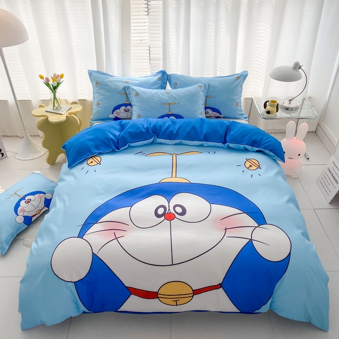 91家纺网 家纺一手货源 找家纺 卡通被套单件被罩男女儿童学生宿舍单人被单男孩卡幼儿园单人被罩 可爱叮当