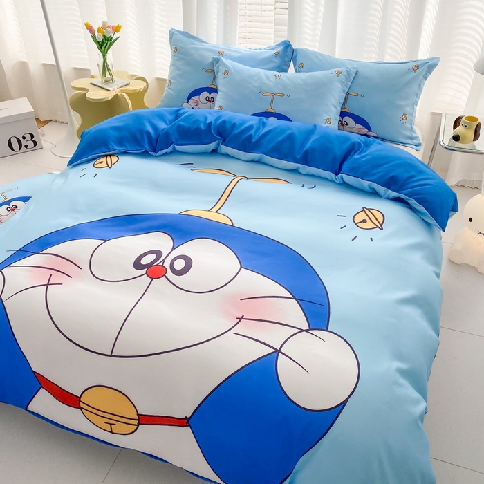 91家纺网 家纺一手货源 找家纺 卡通被套单件被罩男女儿童学生宿舍单人被单男孩卡幼儿园单人被罩 可爱叮当