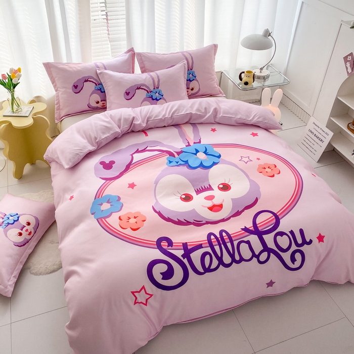 91家纺网 家纺一手货源 找家纺 卡通被套单件被罩男女儿童学生宿舍单人被单男孩卡幼儿园单人被罩 可爱星黛露