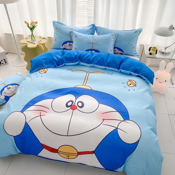 91家纺网 家纺一手货源 找家纺 卡通被套单件被罩男女儿童学生宿舍单人被单男孩卡幼儿园单人被罩 可爱叮当