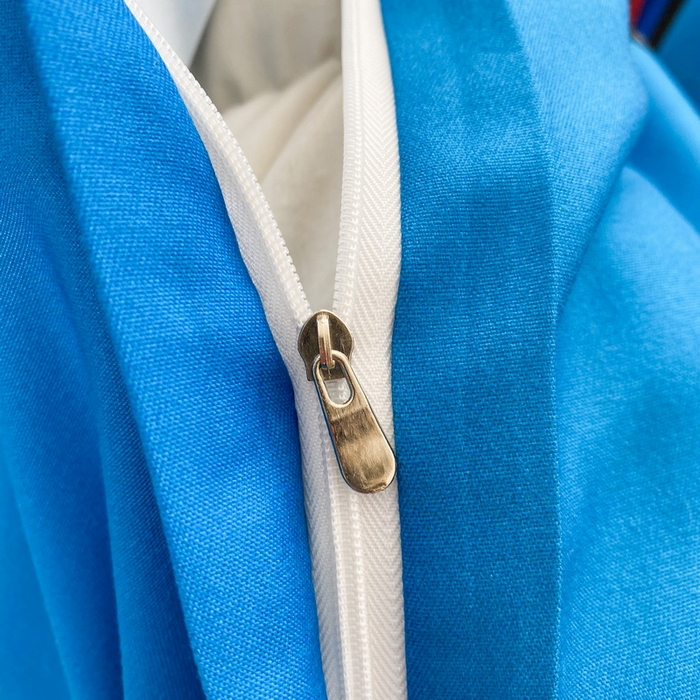 91家纺网 家纺一手货源 找家纺 卡通被套单件被罩男女儿童学生宿舍单人被单男孩卡幼儿园单人被罩 圈圈机器人