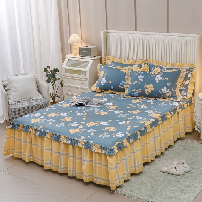 91家纺网 家纺一手货源 找家纺 （总）爱妮玖玖家纺 韩式单层床裙