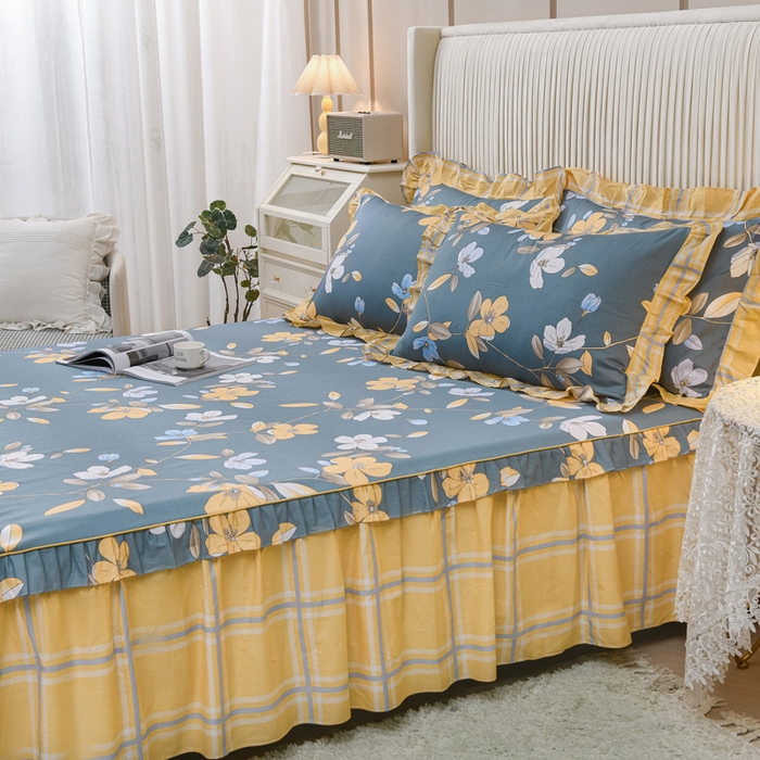 91家纺网 家纺一手货源 找家纺 （总）爱妮玖玖家纺 韩式单层床裙