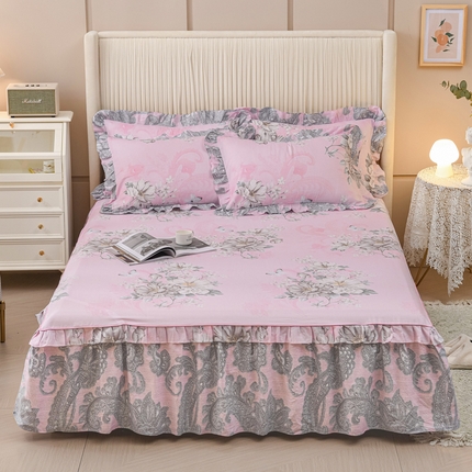 91家纺网 家纺一手货源 找家纺 （总）爱妮玖玖家纺 韩式单层床裙