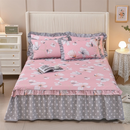 91家纺网 家纺一手货源 找家纺 （总）爱妮玖玖家纺 韩式单层床裙