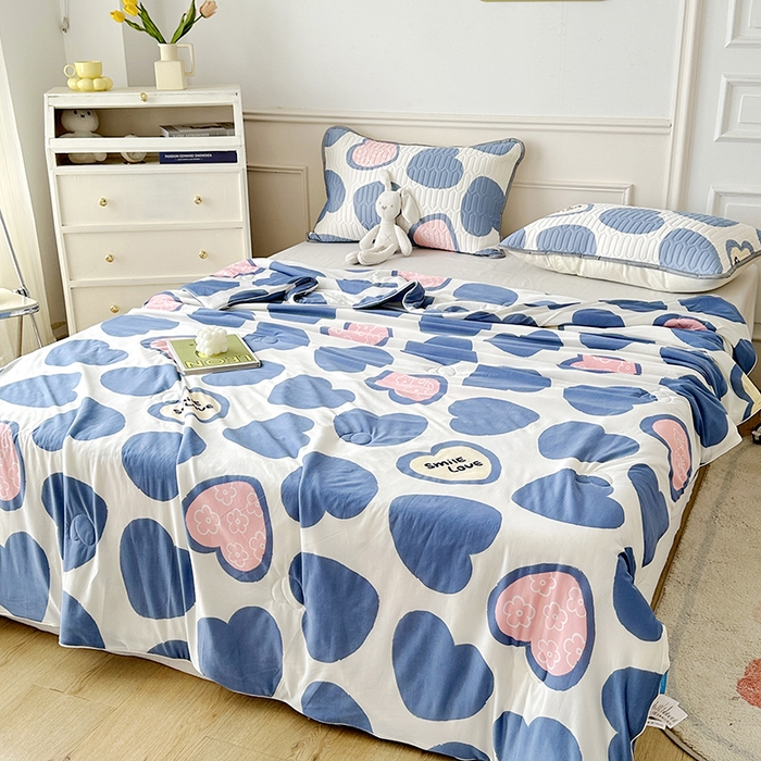 91家纺网 家纺一手货源 找家纺 （总）纽缦家纺 2023新款降温凉感被