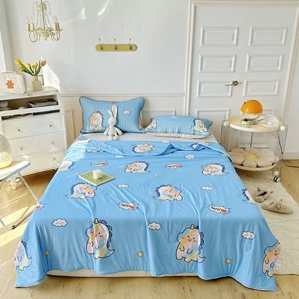 纽缦家纺 2023新款降温凉感被 欢乐奶龙