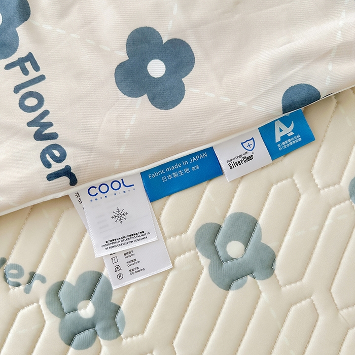 91家纺网 家纺一手货源 找家纺 纽缦家纺 2023新款降温凉感被 灵动-卡其