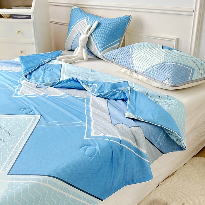 91家纺网 家纺一手货源 找家纺 纽缦家纺 2023新款降温凉感被 西塞尔-兰