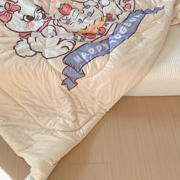 91家纺网 家纺一手货源 找家纺 （总）美乐迪2023新款大版针织棉夏被