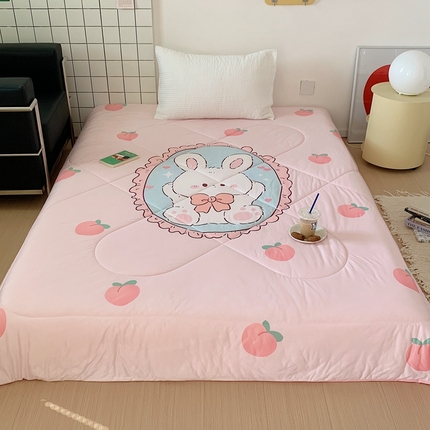 91家纺网 家纺一手货源 找家纺 （总）美乐迪2023新款大版针织棉夏被