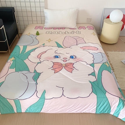 91家纺网 家纺一手货源 找家纺 （总）美乐迪2023新款大版针织棉夏被