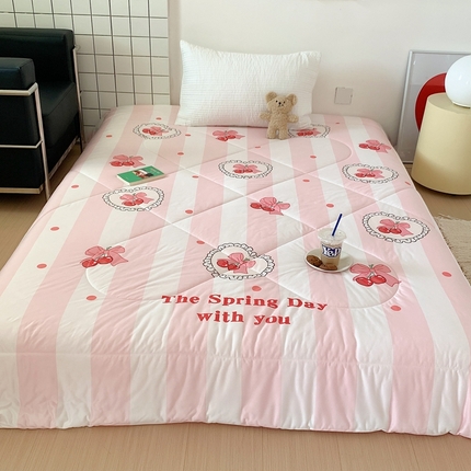 91家纺网 家纺一手货源 找家纺 （总）美乐迪2023新款大版针织棉夏被