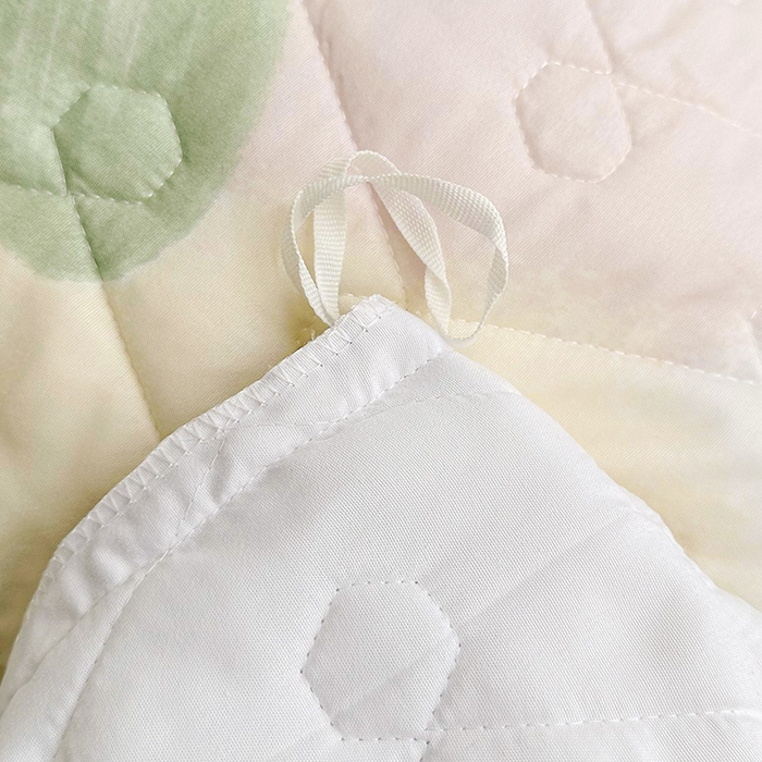 91家纺网 家纺一手货源 找家纺 宜凡 2023新款云朵棉床笠式床裙三件套 米娅