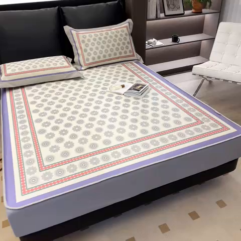 91家纺网 家纺一手货源 找家纺 （总）本希家居 2023新款高端可水洗冰丝席床笠款