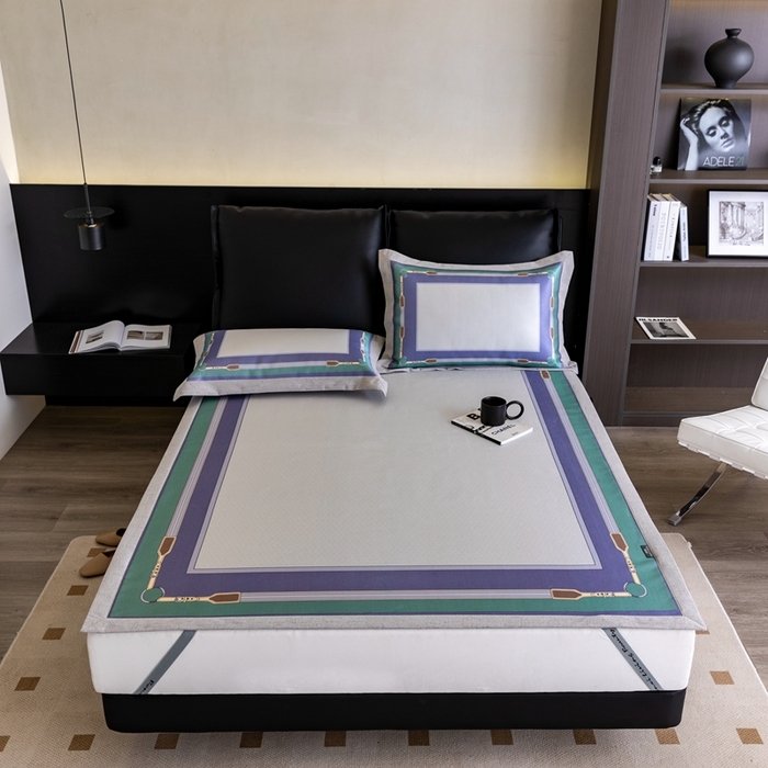 91家纺网 家纺一手货源 找家纺 本希家居 2023本希高端可水洗冰丝席-平席款 奥莉