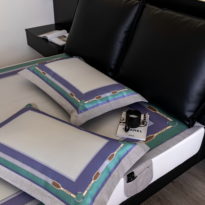 91家纺网 家纺一手货源 找家纺 本希家居 2023本希高端可水洗冰丝席-平席款 奥莉