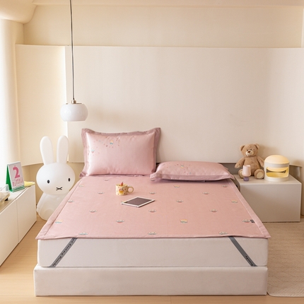 本希家居 2023新款小清新卡通款冰丝席-床席款 甜心冰激凌