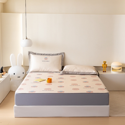 本希家居 2023新款小清新卡通款 曲奇饼干—床笠