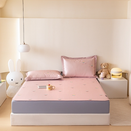 91家纺网 家纺一手货源 找家纺 本希家居 2023新款小清新卡通款 甜心冰激凌—床笠