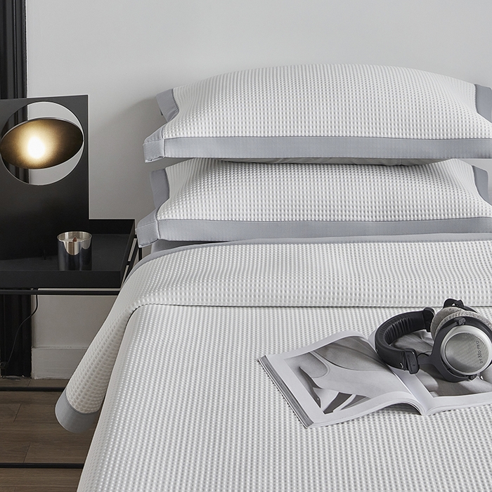 91家纺网 家纺一手货源 找家纺 （总）慕尚 2025新款PE华夫格凉席+夏被