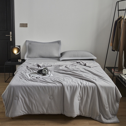 91家纺网 家纺一手货源 找家纺 （总）慕尚 2025新款PE华夫格凉席+夏被