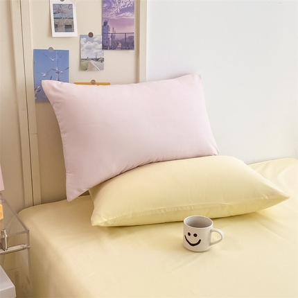 91家纺网 家纺一手货源 找家纺 （总）极梦2025纯色磨毛单枕套