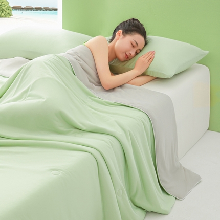 91家纺网 家纺一手货源 找家纺 （总）一加一 2025新款凉感抗菌冰冰被夏被