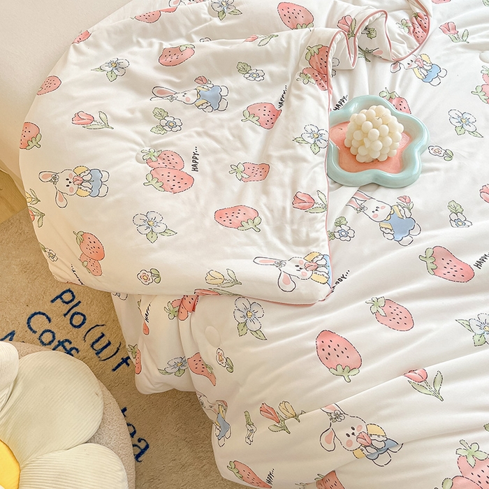 91家纺网 家纺一手货源 找家纺 （总）晨希 2023新款针织棉夏被