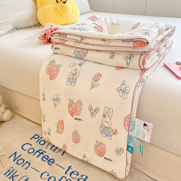 91家纺网 家纺一手货源 找家纺 （总）晨希 2023新款针织棉夏被