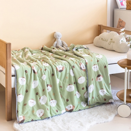 （总）喜多兔儿童家纺 2023年新款针织棉空调被