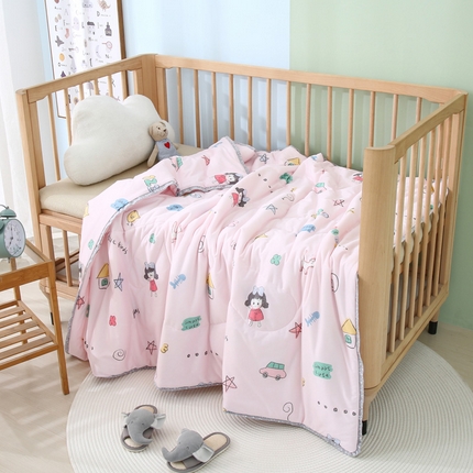 91家纺网 家纺一手货源 找家纺 （总）喜多兔儿童家纺 2023年新款针织棉空调被