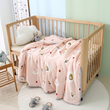 91家纺网 家纺一手货源 找家纺 （总）喜多兔儿童家纺 2023年新款针织棉空调被