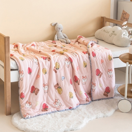 91家纺网 家纺一手货源 找家纺 （总）喜多兔儿童家纺 2023年新款针织棉空调被