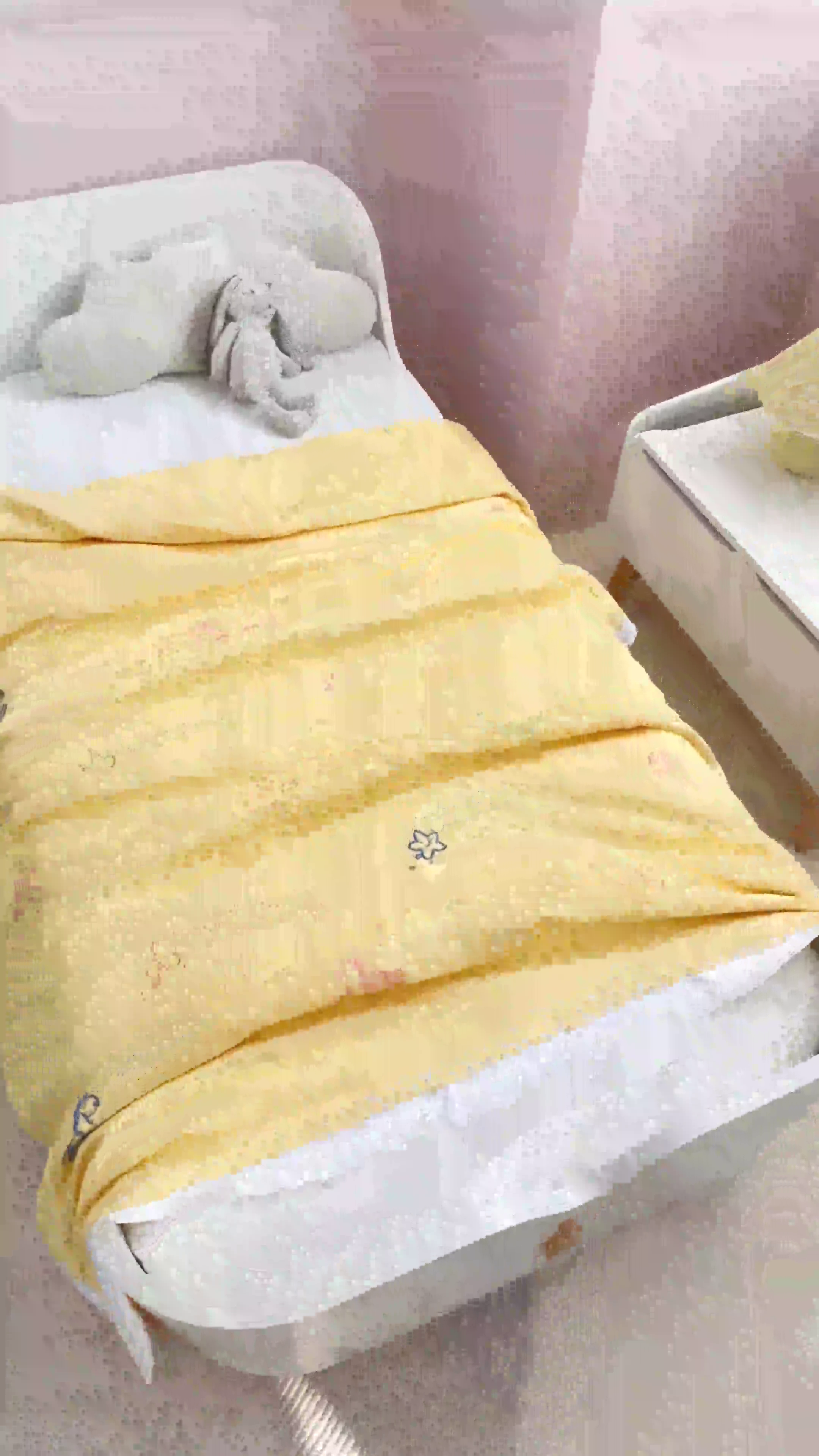 91家纺网 家纺一手货源 找家纺 喜多兔儿童家纺 2023年新款小甜蜜系列空调被 黄色小马儿