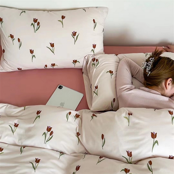 91家纺网 家纺一手货源 找家纺 圣楚  2024新款透气舒爽凉感丝夏被夏凉被空调被 沐浴春天