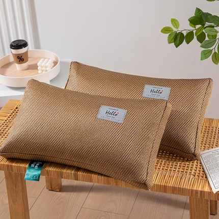 （总）织布人 2023新款韩式冰藤面包枕