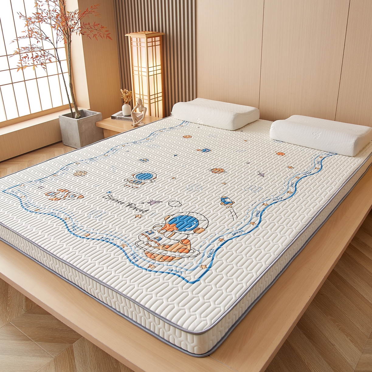 91家纺网 家纺一手货源 找家纺 （总）时奥2023新款凉感丝海绵床垫