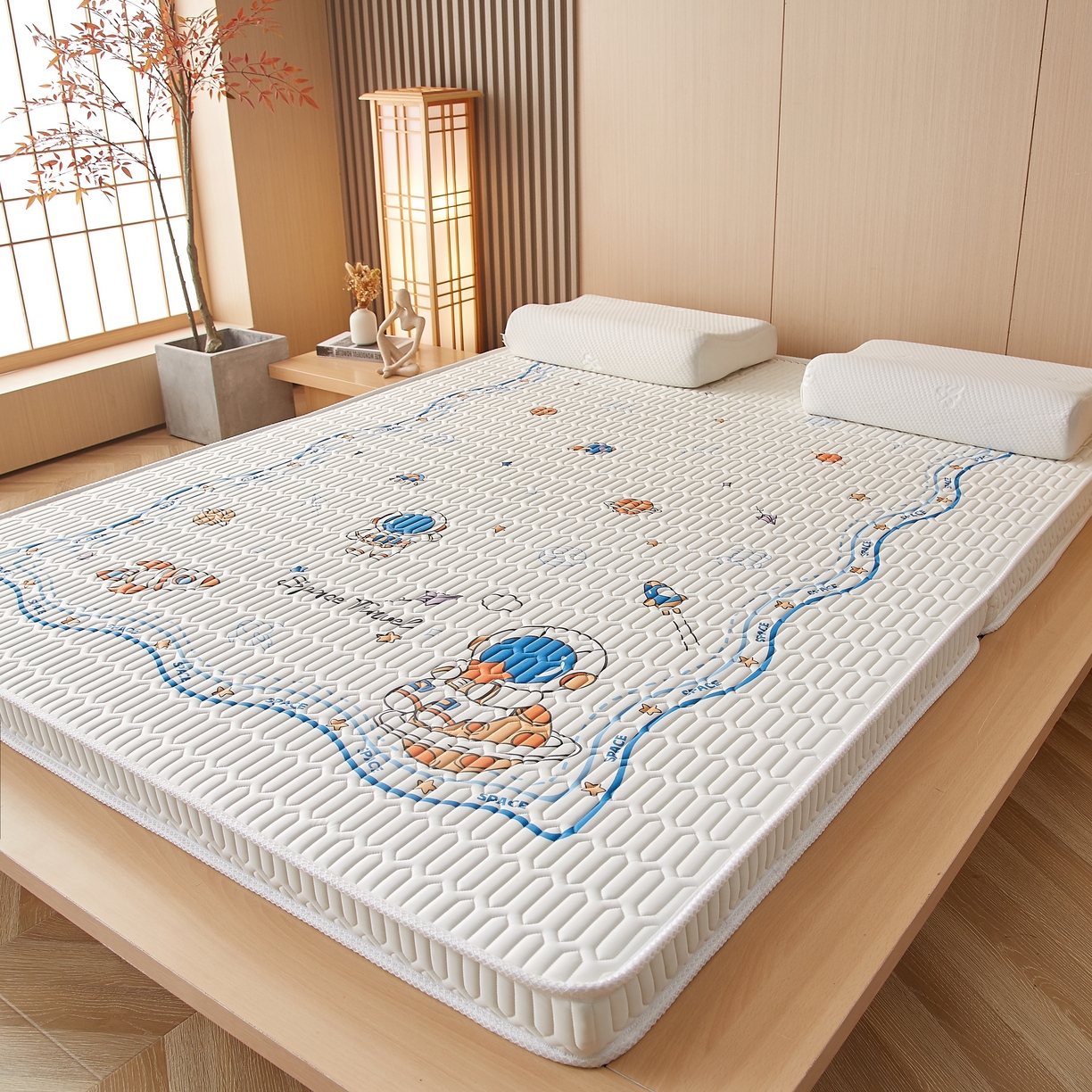 91家纺网 家纺一手货源 找家纺 （总）时奥2023新款凉感丝椰棕垫（包邮）